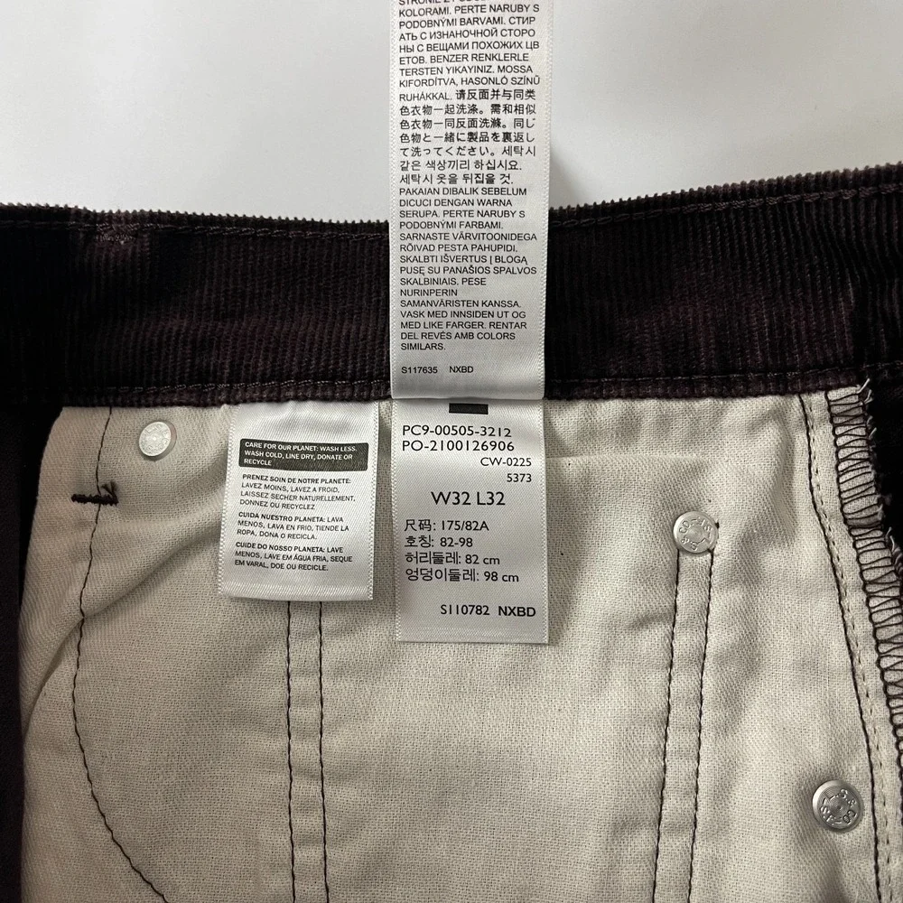 Levis sizing title